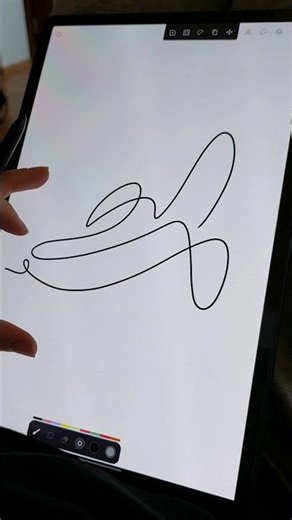 How to draw a banana with just one line 🍌 Drawing line art tutotial