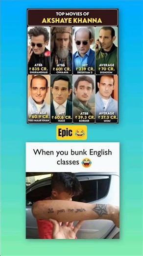 The ink is mightier than the sword 😂 #english #akshaykhanna #bollywood #usa #uk #germany #shorts