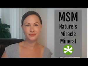 MSM is Nature's Miracle Mineral - The Most Important Supplement You Will Ever Need! *Organic Sulfur*