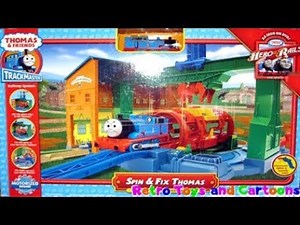 Thomas & Friends Spin & Fix Thomas Trackmaster Commercial Retro Toys and Cartoons