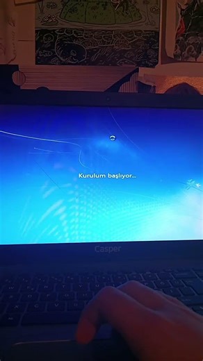 Bu da Windows 7 disk yüklenilemiyor #Windows7 #pc #bilgisayar #Casper