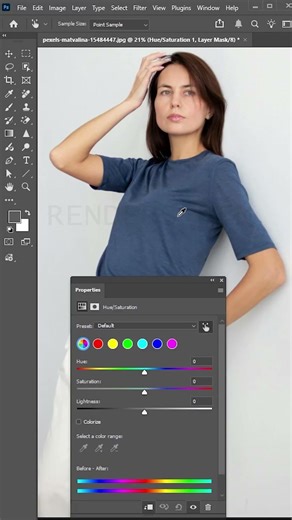 Never Buy a Different Colored Shirt Again #photoshop #lifehack