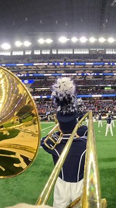 POV: you joined the band for the Big 12 Championship today #marchingband #pregameshow #big12championship | BYU Cougar Marching Band