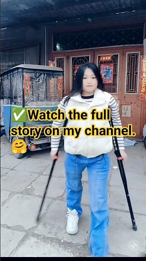 ✅POLIO WOMAN REAL WALKING #polio_woman