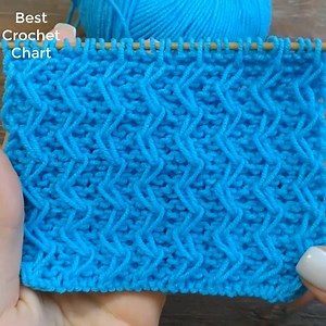 223K views · 9.6K reactions | Zig Zag Loop knitting stitch Description in English Cast on a multiple of 4 sts + 2 sts Abbreviations: * - * - repeat pattern K - knit stitches {example: K1 means to knit 1 stitch} P - purl stitches {example: P2 means to purl 2 stitches} sl - slip stitch wyif - with yarn in front wyib - with yarn in back st - stitch sts - stitches | Best Crochet Chart | Facebook