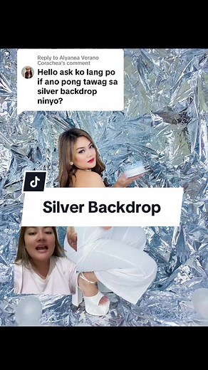 DIY Silver Backdrop Birthday Photoshoot Ideas