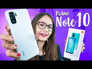 REDMI NOTE 10 é INCRÍVEL! TELA AMOLED e BOAS CÂMERAS! Unboxing e Primeiras Impressões!
