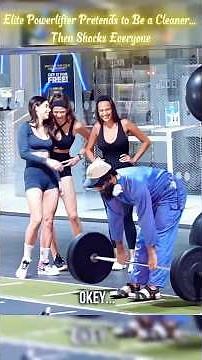 Elite Powerlifter Pretended to Be a Cleaner ... Funny Gym Diary | Anatoly's Pranks, Real Reactions