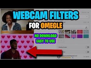 How To Use Webcam Effects For Omegle Without Software | Webcam Filters For Omegle 2023