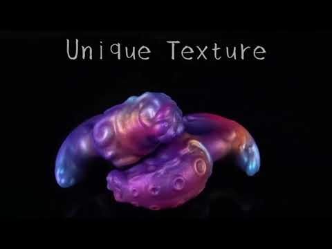 Fantasy Monster Alien Dildo Octopus Tentcke Realistic Eco-Friendly Waterproof Wearable Anal Plug