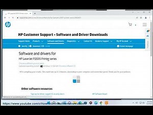 Fix HP LaserJet P2035 Printer Driver Issue in Windows 10/8/7