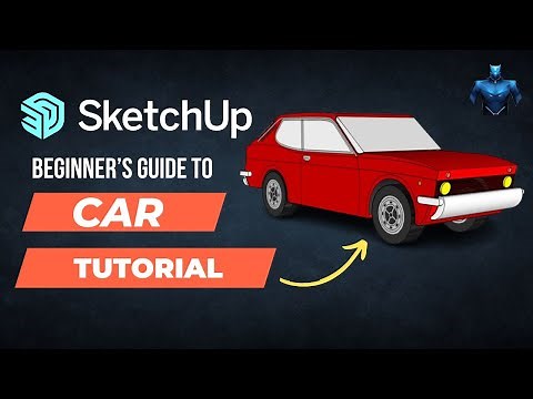 Basic Car Model in Sketchup
