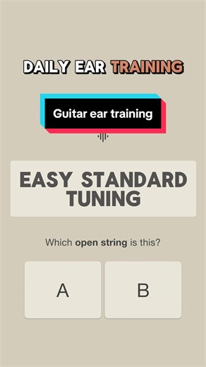 How well do you know your open strings ? #guitar #learnguitar #musictheory