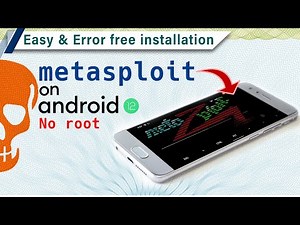 Install metasploit 6 on android phone using termux [Hindi]