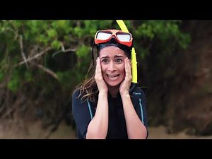 Snorkel Girl Liliana Tandon is afraid of water