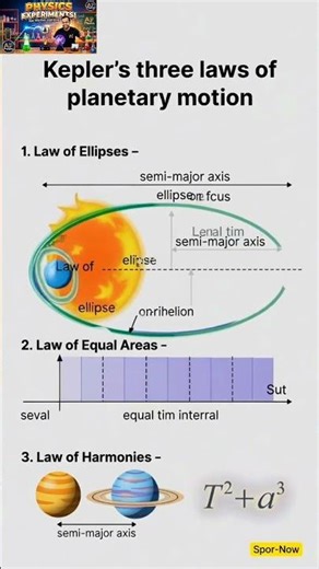 Kepler's Law #physics #experiements #science