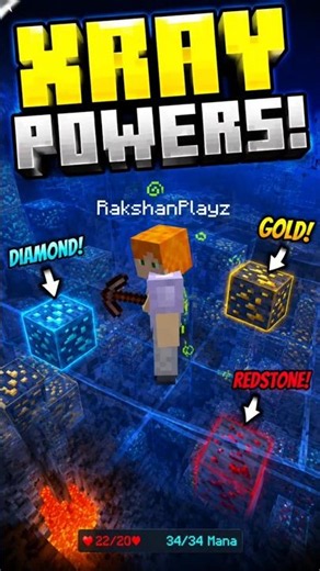 This Player Using Xray #minecraft