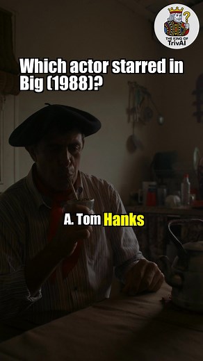 Which actor starred in Big 1988? Test your knowledge with this quick trivia challenge from The King of TrivAI! Part of our 100-question series designed to sharpen your mind in under 60 seconds — fun, fast, and educational. 🎯 Play. Learn. Repeat. 👑 Subscribe and become part of the trivia kingdom! 👉 New trivia Shorts daily! #Trivia #Quiz #FunFacts #QuickQuiz #EducationalShorts #Shorts #DailyTrivia #SmartQuiz #AITrivia #TheKingOfTrivAI | The King of Trivai