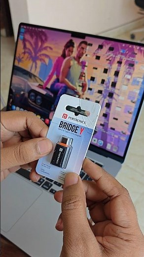 Only ₹99/- USB Dongle for MacBook Air M5 & iPhone | USB Type A to C Adaptor Potronics