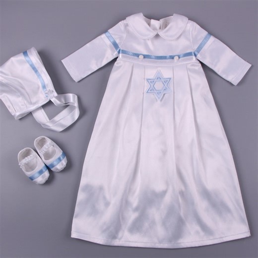 Brit Milah Gown: Jewish Baby Naming Ceremony Outfit - Etsy UK