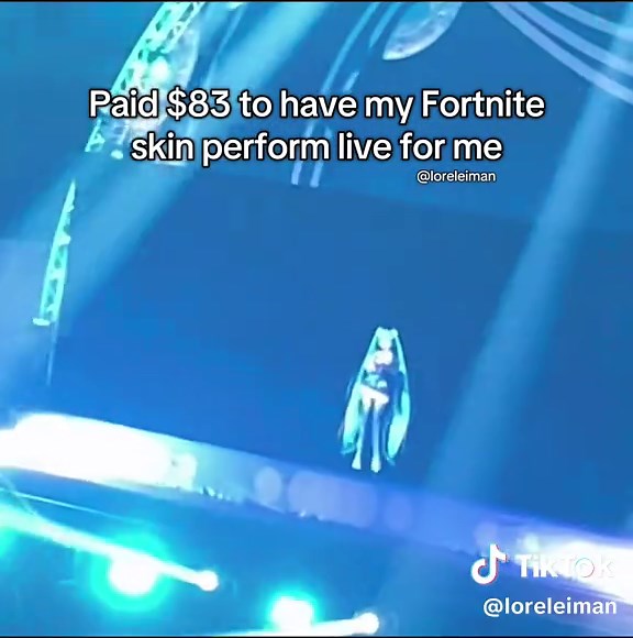 And I’d do it again 💙😭 #fortnite #hatsunemiku #mikuexpo #miku #vocaloid