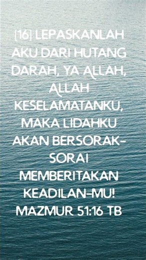 AUDIO ALKITAB MAZMUR 51:16 || Firman Tuhan-Cerita Alkitab #Shorts