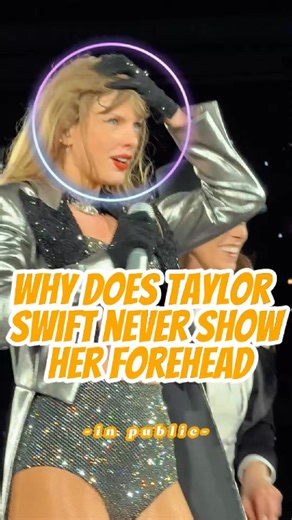 149K views · 309 reactions | Why does Taylor Swift never show her forehead in public？#taylorswift ... | Casey's Star Spotlight | Facebook