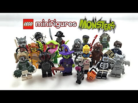 LEGO Minifigures Series 14 Monsters review! Complete series! 71010