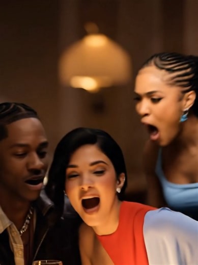 Travis gets a new girlfriend😱 #travisscott #tyla #kyliejenner #date #ai