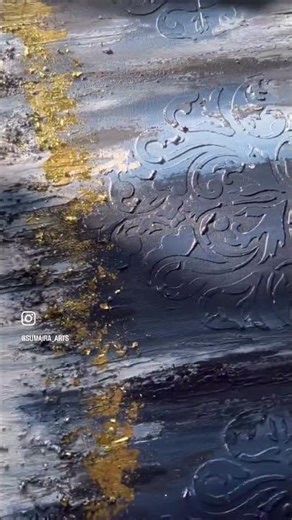 Simple texture painting background tutorial for beginners easy