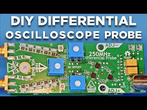 How to Make a DIY Differential Oscilloscope Probe
