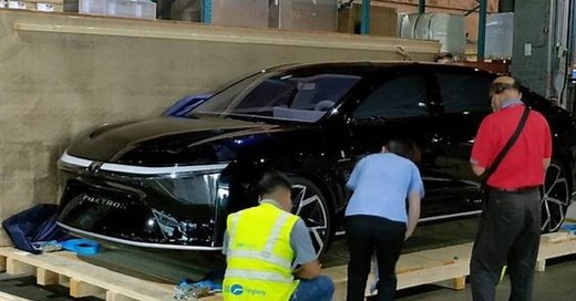 Foxconn's first electric 'Foxtron' car has been spotted ahead of unveiling