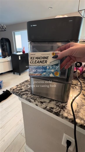 always important to keep your machine clean so you stay healthy #icemachine #icemachinecleaner #cleaningtablets #mold #mildew