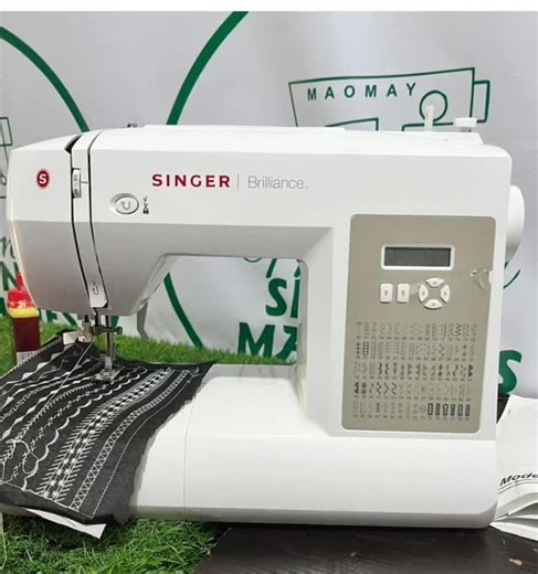 Sewing Machines And Mannequins in Nigeria on Instagram: "Computerized Singer Brilliance Electric Table Top Easy to carry about 80 Lovely inbuilt stitches Which include Straight stitches Overlock stitches Blind hem Button fixing 6 Buttonholes Beautiful lovely decorative stitches Twin needles enble Zigzag foot Bobbins Buttonhole foot Zipper foot Overlock foot Button fixing fixing Blind hem foot Pedal control Direct to light Perfect for all fabrics 180,000 promo"
