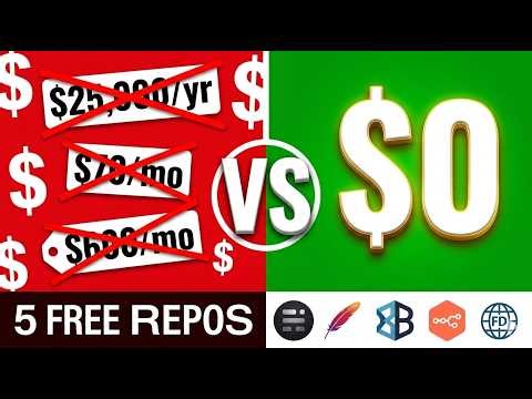 Github Trends Daily: 5 Repos That Replace $30,000+ of Software for $0 #githubtrends #OpenBB #n8n