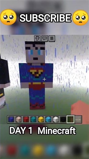 "SUPER MAN STATUE"build #minecraft #shortfeed #build #gaming #superman