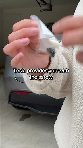 How to install license plate on Tesla Model Y. #teslalife #teslamodely #tesla