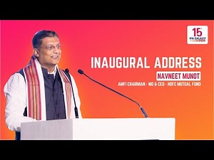 Inaugural Address | Navneet Munot | AMFI Chairman | MD & CEO, HDFC Mutual Fund | IFA Galaxy 2025