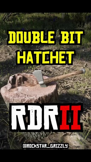 RDR 2 - Double Bit Hatchet in Wallace Station
