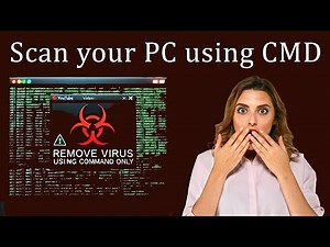 How to Remove Viruses using Command Prompt Only?
