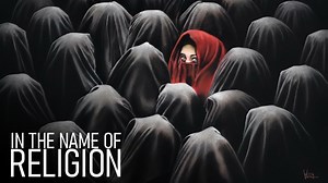 Faber Castell soft pastel and Pitt pencil art in the name of religion