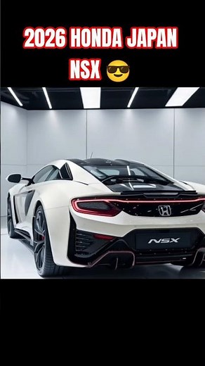 2026 Honda NSX Unveiled — The Supercar Japan Can’t Handle 😱🔥