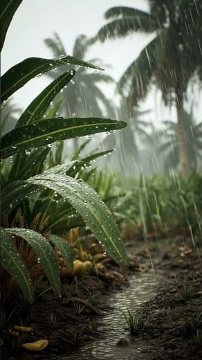 Deep Rain Forest Sounds 🌧️ Calm Nature Vibes for Sleep & Study”