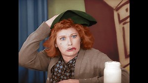 A toothless Lucy gets to the "root" of her dressing dilemma! | I Love Lucy