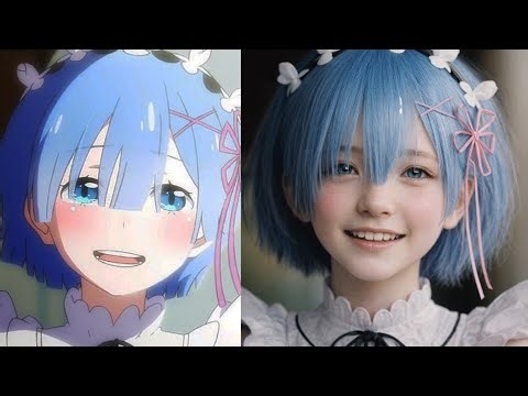 Re:Zero Characters in Real Life | リゼロ AIライブアクション