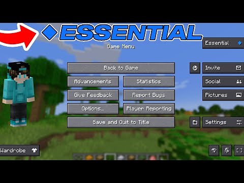 How To Download Essential Mod For Minecraft 1.21.5! - Tutorial