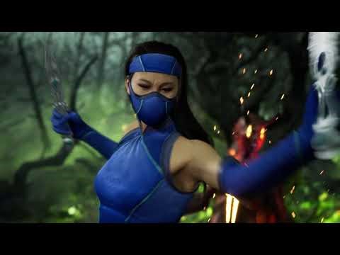 KITANA vs GHOSTFACE — FAN BLADES vs KNIFE! 👑🔪 MK1 Crossover Battle w/ Fatality & Kameo