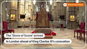 Historic Stone of Scone reaches London for King Charles' coronation