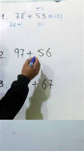 Solve 2 Addition Questions + 1 Homework Challenge | Math Practice for Beginners #education #maths