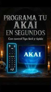 Akai: programa tu TV con control Tigo en segundos